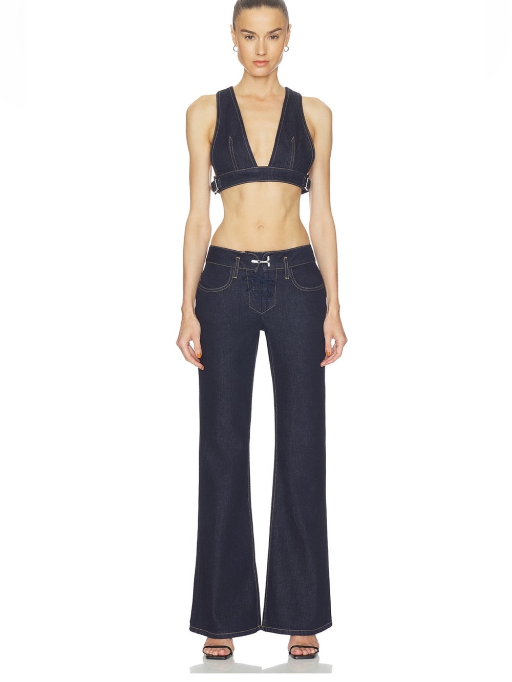 HAELO Low Waist Retro Jean in Indigo